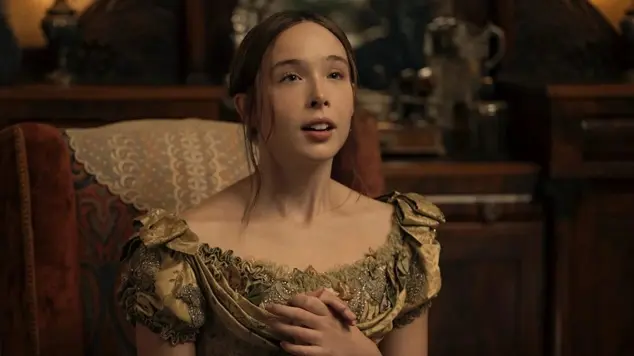 Ella Beatty as Lizzie Borden in Netflix's Monster: The Lizzie Borden Story